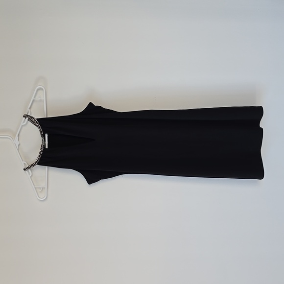 Jessica Simpson Black Chain Halter Neck Size 4 - Picture 4 of 8